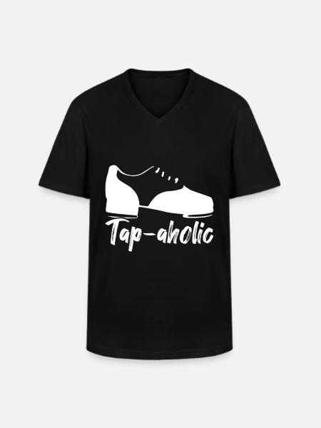 Tap Dance Tap Dancer - Men's V-Neck T-Shirt - black