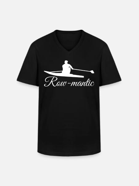Rowing Club Rowing Boat Romantic - Men's V-Neck T-Shirt - black