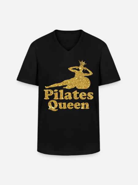 Pilates Instructor Teacher Pilates - Men's V-Neck T-Shirt - black