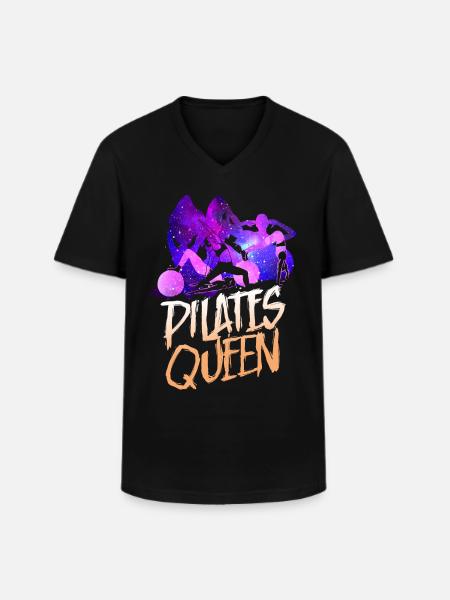 Pilates Instructor Teacher Pilates - Men's V-Neck T-Shirt - black