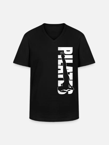 Pilates Instructor Teacher Pilates - Men's V-Neck T-Shirt - black