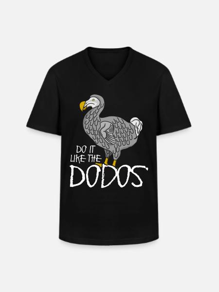 Blague de Dodo - T-shirt col V Homme - noir