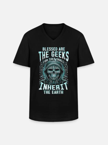 Robotics Engineer - Men's V-Neck T-Shirt - black