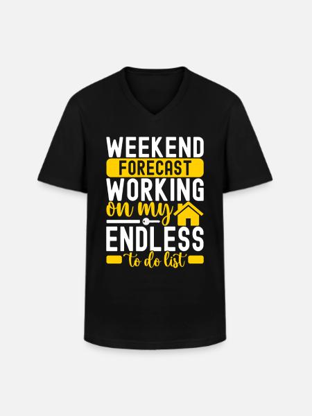 Homeowners Housewarming Party - Men's V-Neck T-Shirt - black