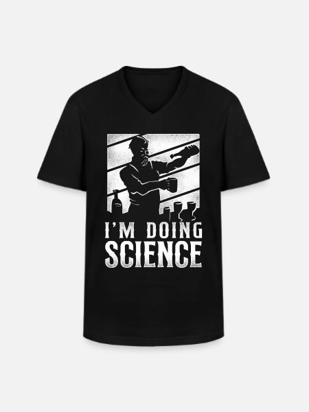 Bartender Mixologist I'm Doing - Men's V-Neck T-Shirt - black