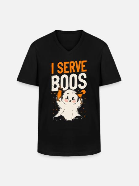 Bartender Mixologist Halloween Pun - Men's V-Neck T-Shirt - black