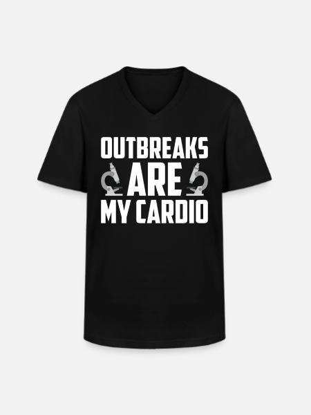 Epidemiology Scientist Epidemiologist Medicine - Men's V-Neck T-Shirt - black