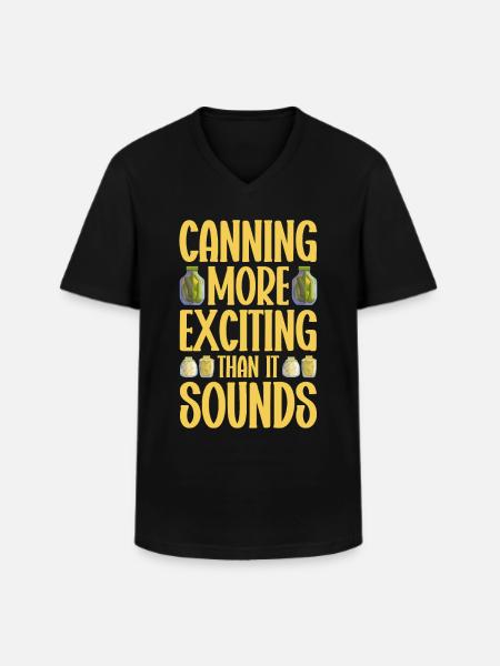Canning Canning Canning - Men's V-Neck T-Shirt - black
