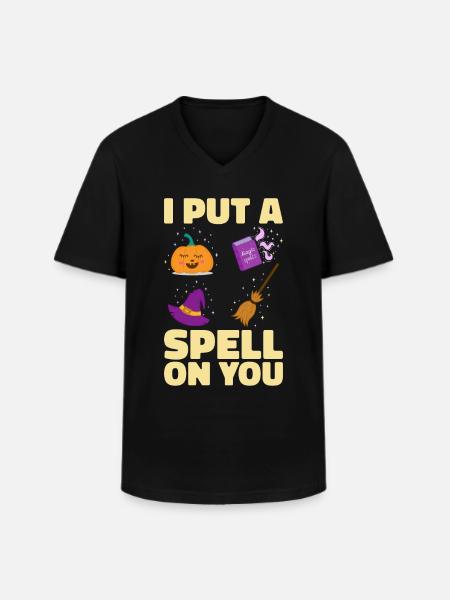 Halloween Costume - Men's V-Neck T-Shirt - black