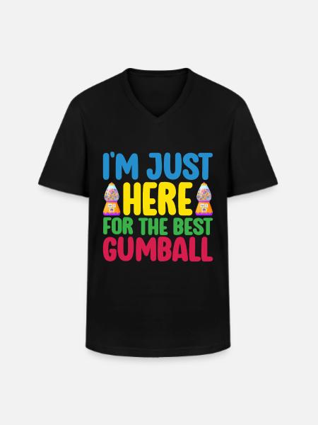 Gumball Machine Chewing Gum Machine - Men's V-Neck T-Shirt - black