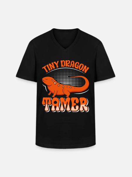 Triton - T-shirt col V Homme - noir