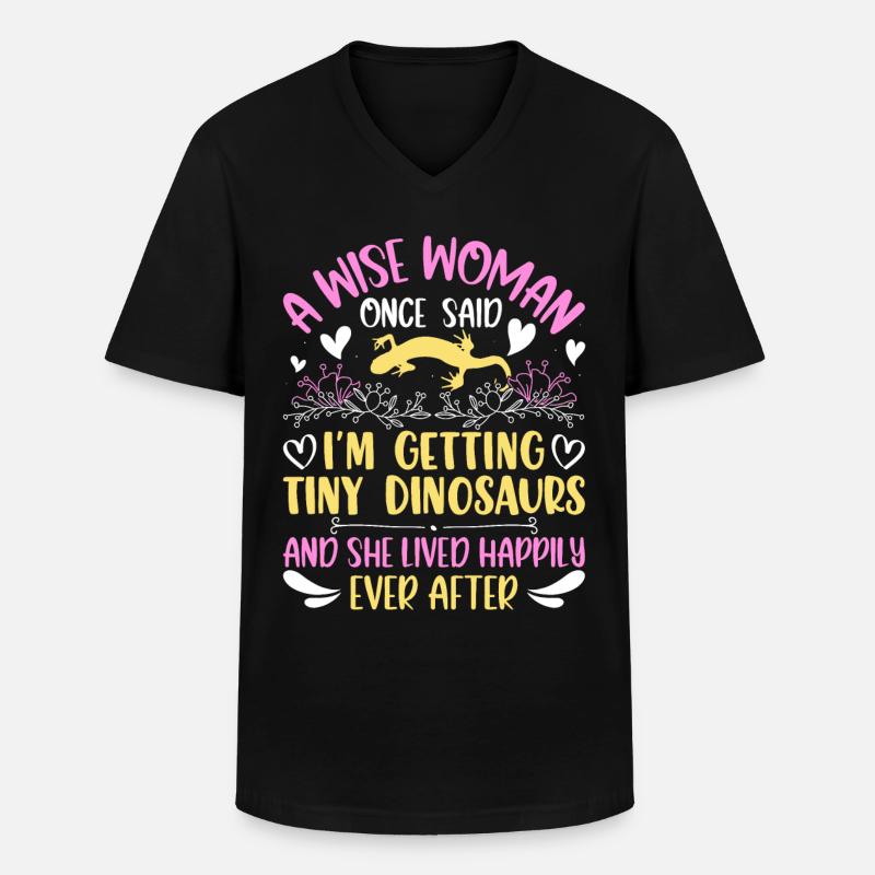 Molch - Männer-T-Shirt mit V-Ausschnitt - Schwarz
