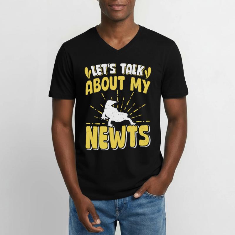 Newt Men's V-Neck T-Shirt