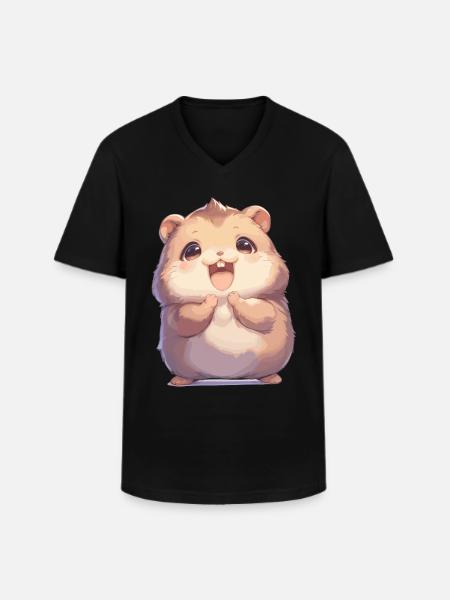 Lemmings Lemming - Men's V-Neck T-Shirt - black