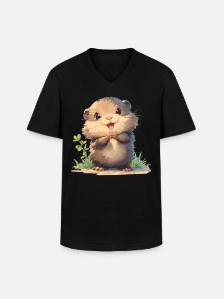 Muskrats Muskrat - Men's V-Neck T-Shirt - black