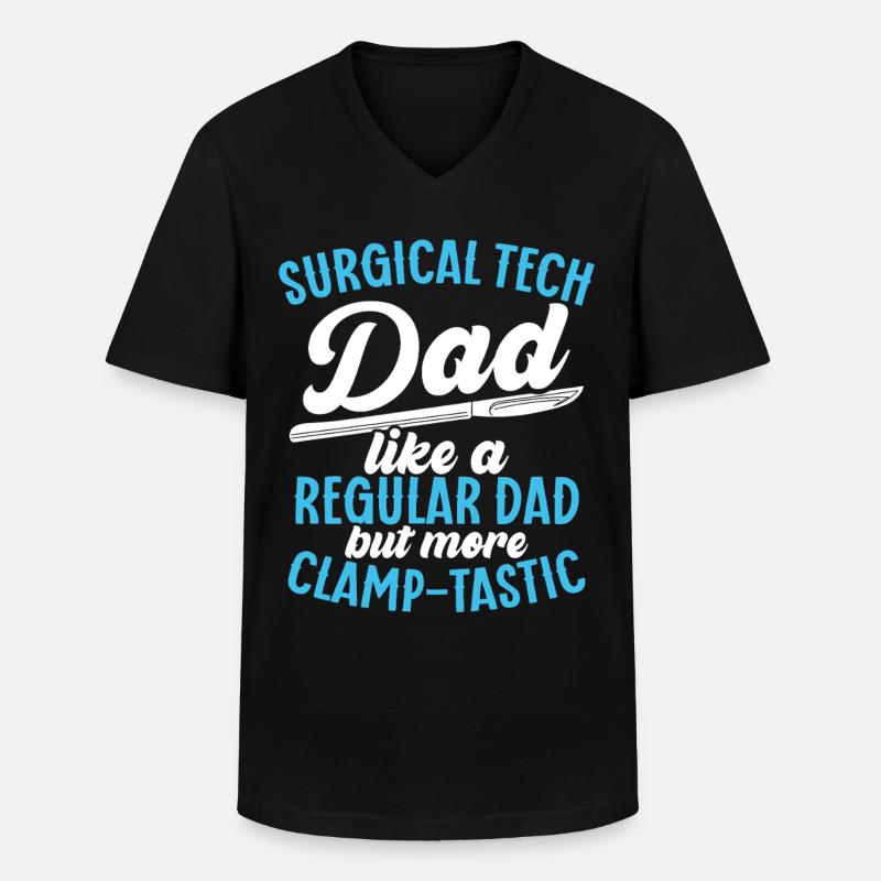 Chirurgischer Techniker Chirurgischer Technologe - Männer-T-Shirt mit V-Ausschnitt - Schwarz