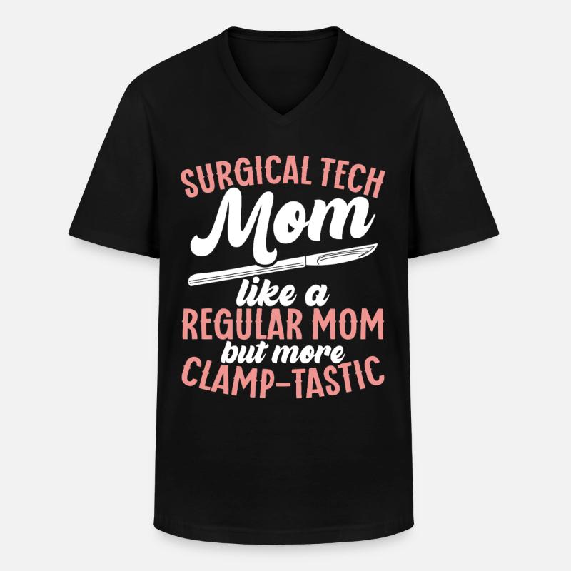 Chirurgischer Techniker Chirurgischer Technologe - Männer-T-Shirt mit V-Ausschnitt - Schwarz