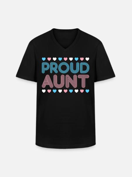 Transgender Trans LGBT Pride - Männer-T-Shirt mit V-Ausschnitt - Schwarz