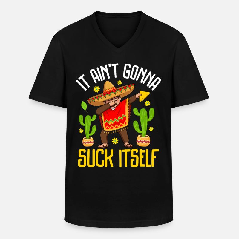 Cinco De Mayo - Männer-T-Shirt mit V-Ausschnitt - Schwarz