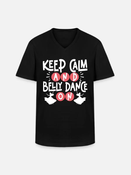 Belly Dance Belly Dancer - Men's V-Neck T-Shirt - black