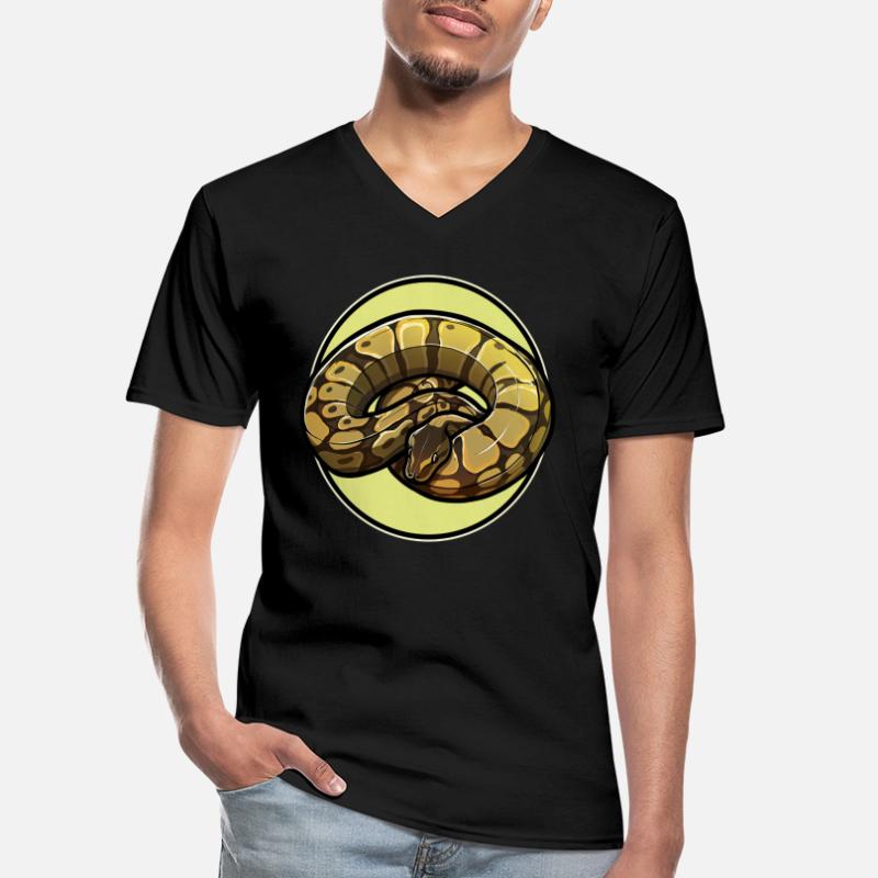 Ball Python Roi Python Roi Python T-shirt col V Homme