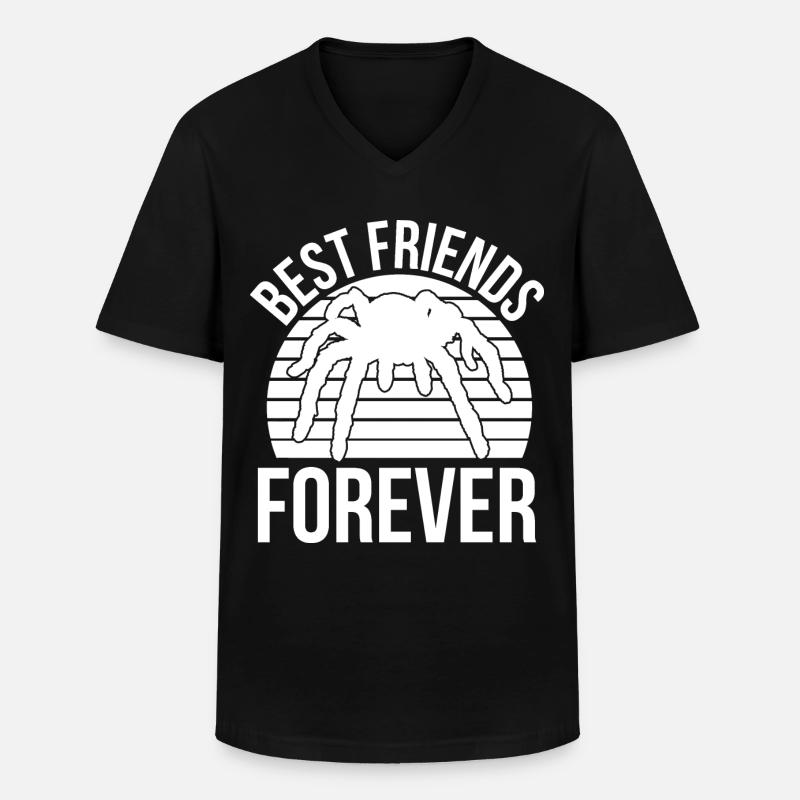Tarantulas - Männer-T-Shirt mit V-Ausschnitt - Schwarz