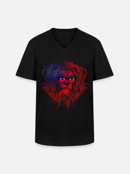 Taiwan - Men's V-Neck T-Shirt - black