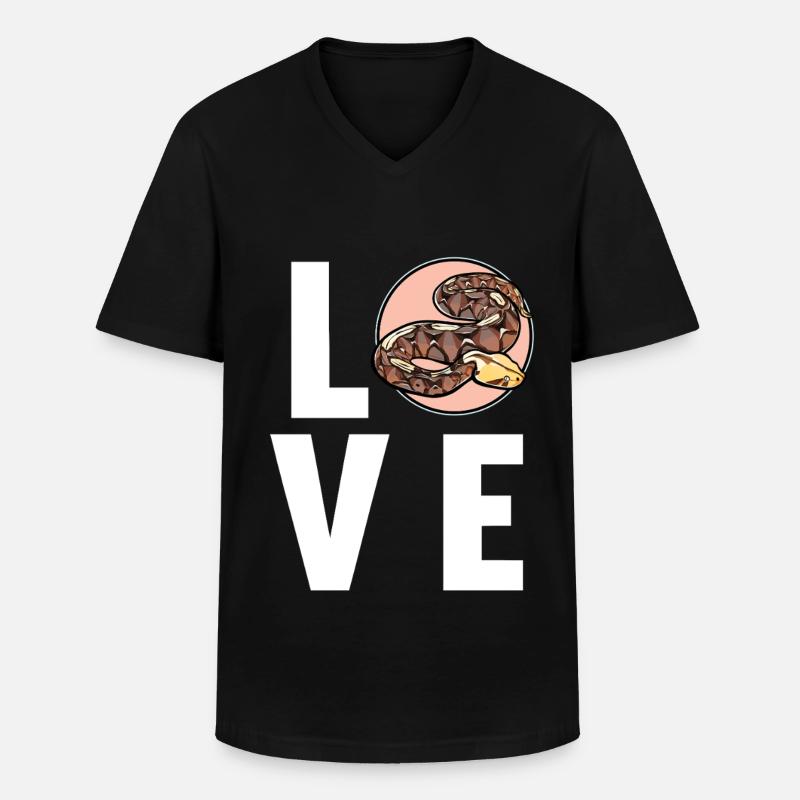 Gabon Vipers Gabon Vipers - T-shirt col V Homme - noir