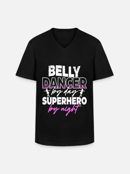 Belly Dance Belly Dancer - Men's V-Neck T-Shirt - black