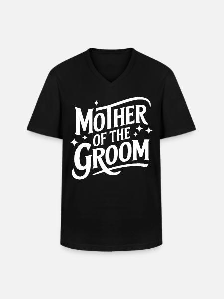 Groom Wedding Marriage - Men's V-Neck T-Shirt - black