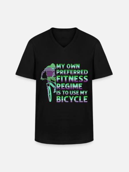 Unnamed Project 65 - Men's V-Neck T-Shirt - black