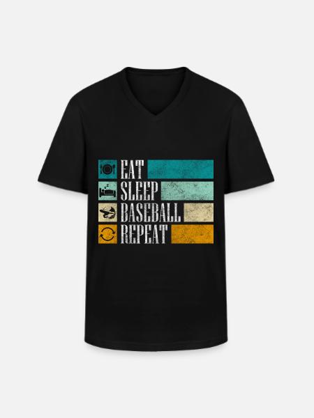 Sport Team Catcher - Men's V-Neck T-Shirt - black