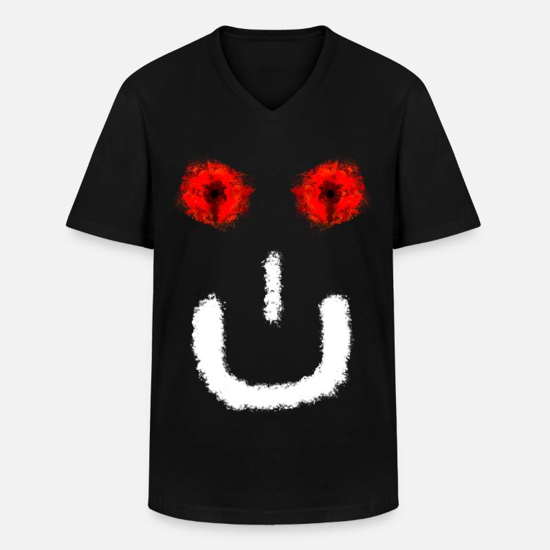 (҂'_´) Mad Cosplay - Men's V-Neck T-Shirt - black