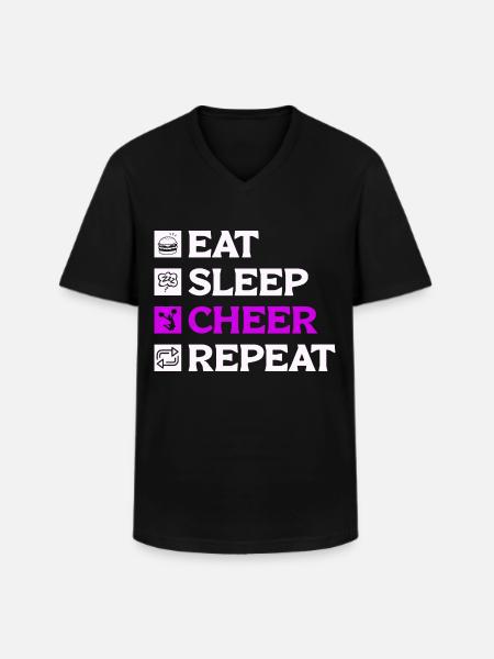 Cheerleading Team Cheerleader Trainer - Men's V-Neck T-Shirt - black