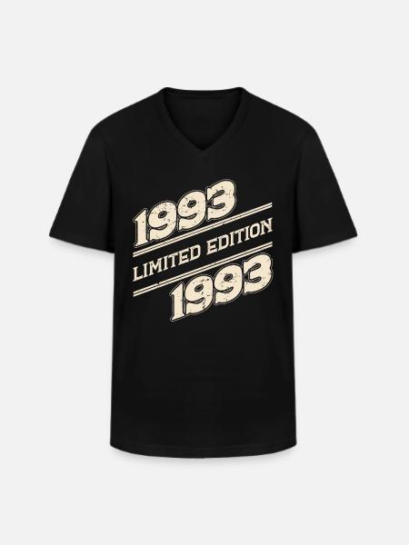 BC 1993 Limited edition - Men's V-Neck T-Shirt - black