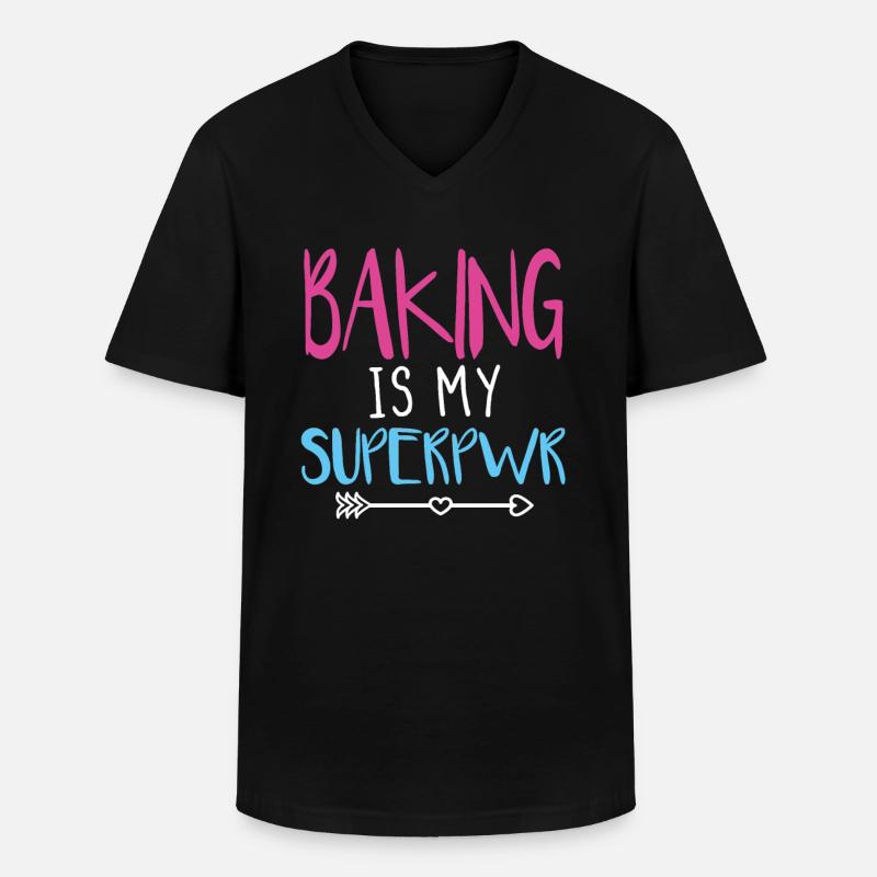 Back Spruch lustig Geschenk - Männer-T-Shirt mit V-Ausschnitt - Schwarz