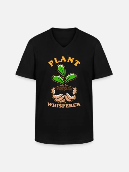 Gardener Gift - Men's V-Neck T-Shirt - black
