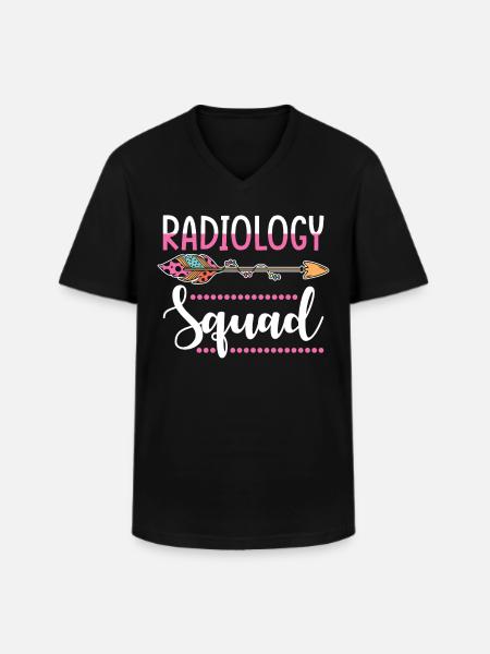 Radiology radiologist group - Men's V-Neck T-Shirt - black