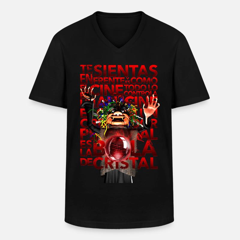 The Witch Breakdown - Lyrics - Männer-T-Shirt mit V-Ausschnitt - Schwarz