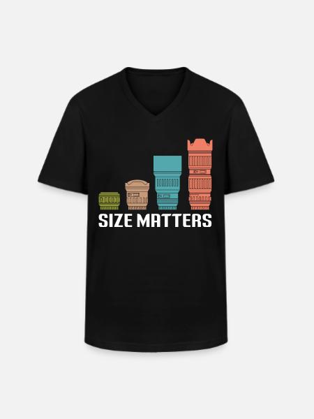 Photographer Photography - Men's V-Neck T-Shirt - black