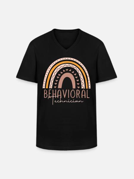 Primary school teachers - Men's V-Neck T-Shirt - black