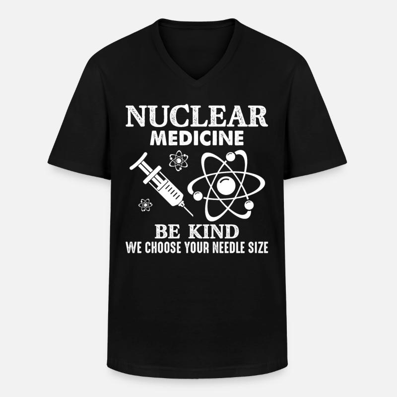 NUC Med Squad, Kernmedizin - Männer-T-Shirt mit V-Ausschnitt - Schwarz