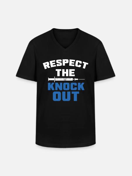 Anesthesia, anaesthetist - Men's V-Neck T-Shirt - black