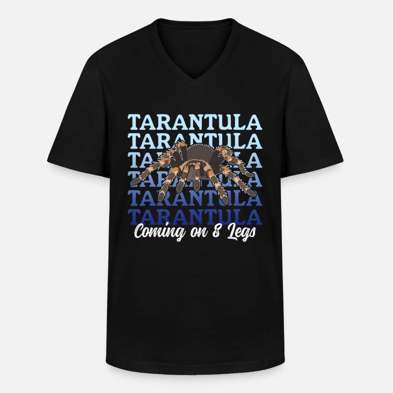 Tarantula Spider Tarantula Tarantula Gift - Men's V-Neck T-Shirt - black