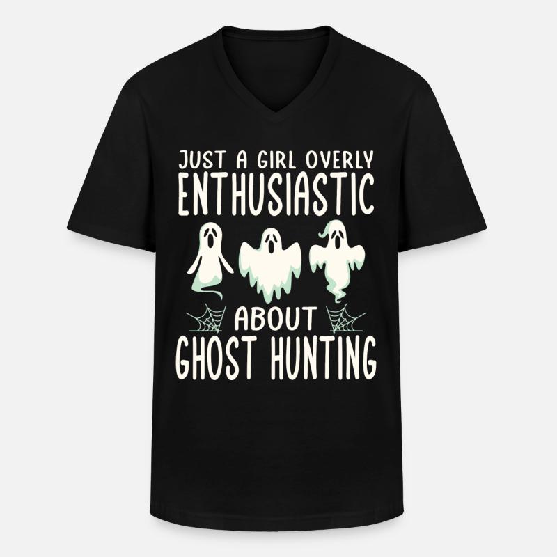 Übernatürlich - Männer-T-Shirt mit V-Ausschnitt - Schwarz