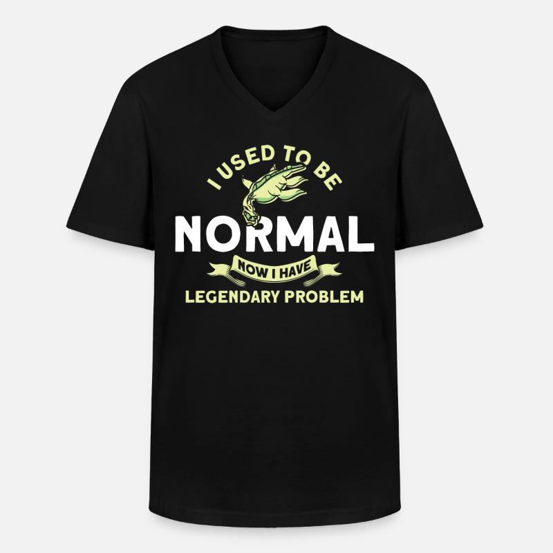 Cryptozoology Kryptoide Monster Nerd Gift - Men's V-Neck T-Shirt - black