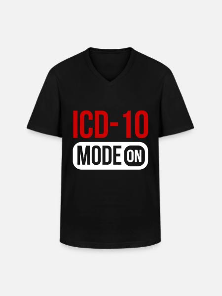 Medical Coder Profession Medical - Men's V-Neck T-Shirt - black