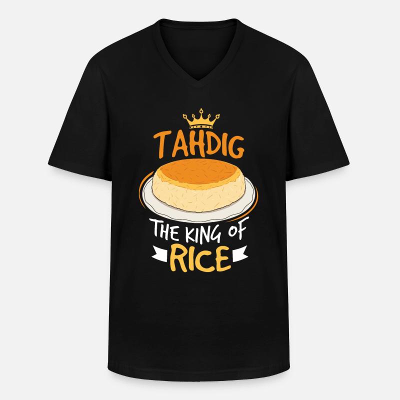 Geschenke Für Feinschmecker Von Thadig - Männer-T-Shirt mit V-Ausschnitt - Schwarz