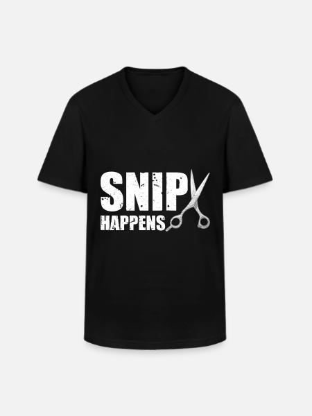 Urologist Contraception Surgery - Men's V-Neck T-Shirt - black