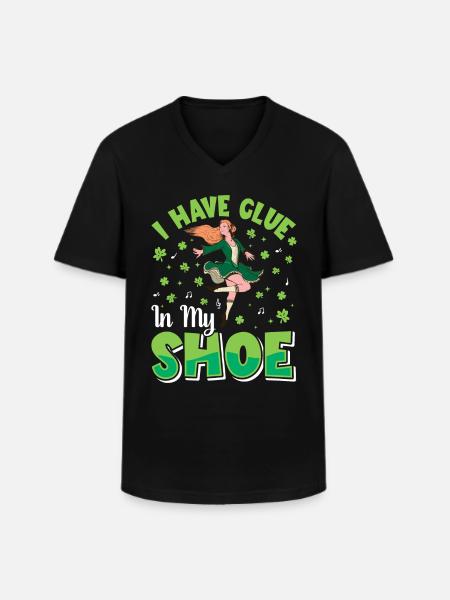 Irish Dance Irish Dancing - Men's V-Neck T-Shirt - black